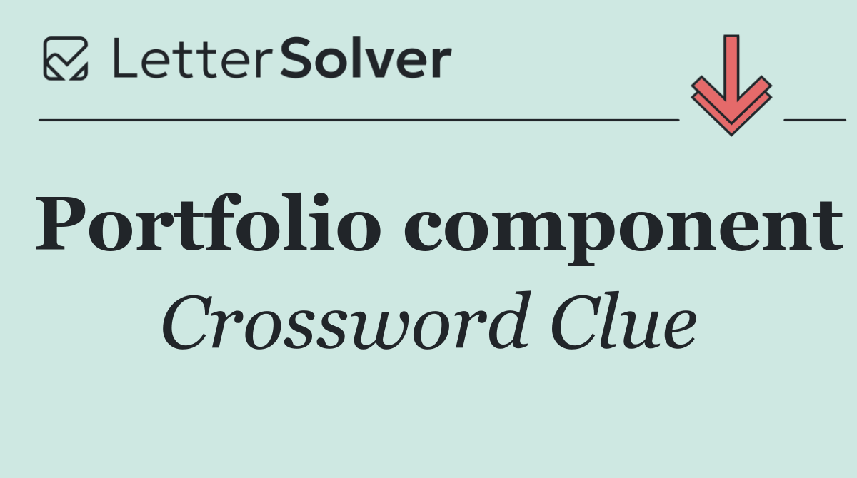 Portfolio component