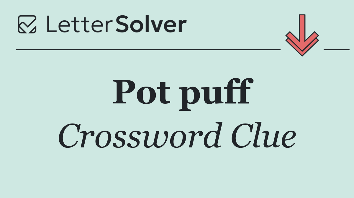 Pot puff