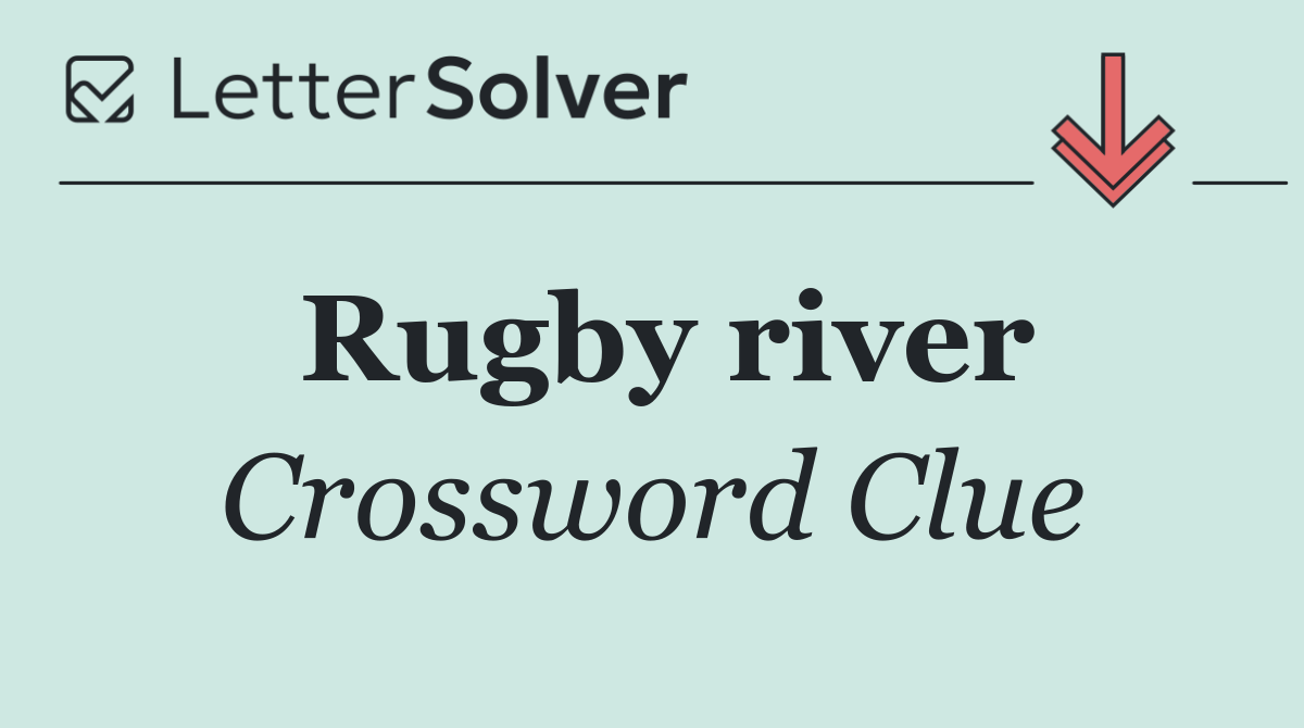 Rugby river