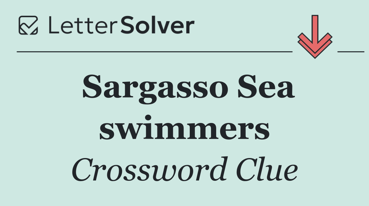 Sargasso Sea swimmers