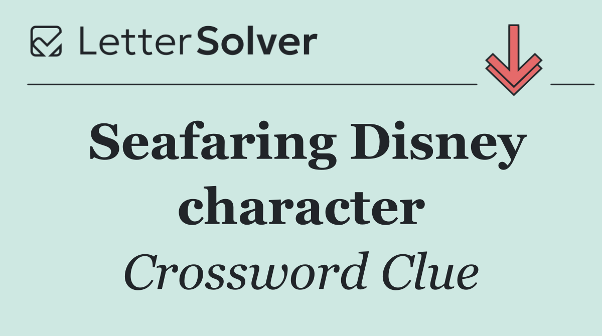Seafaring Disney character
