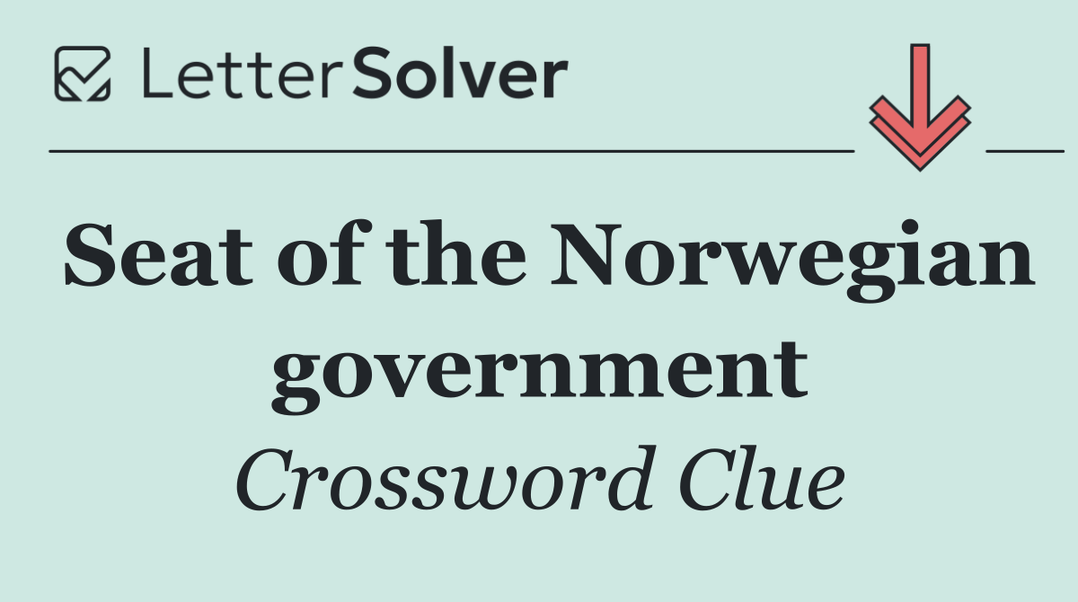 Seat of the Norwegian government