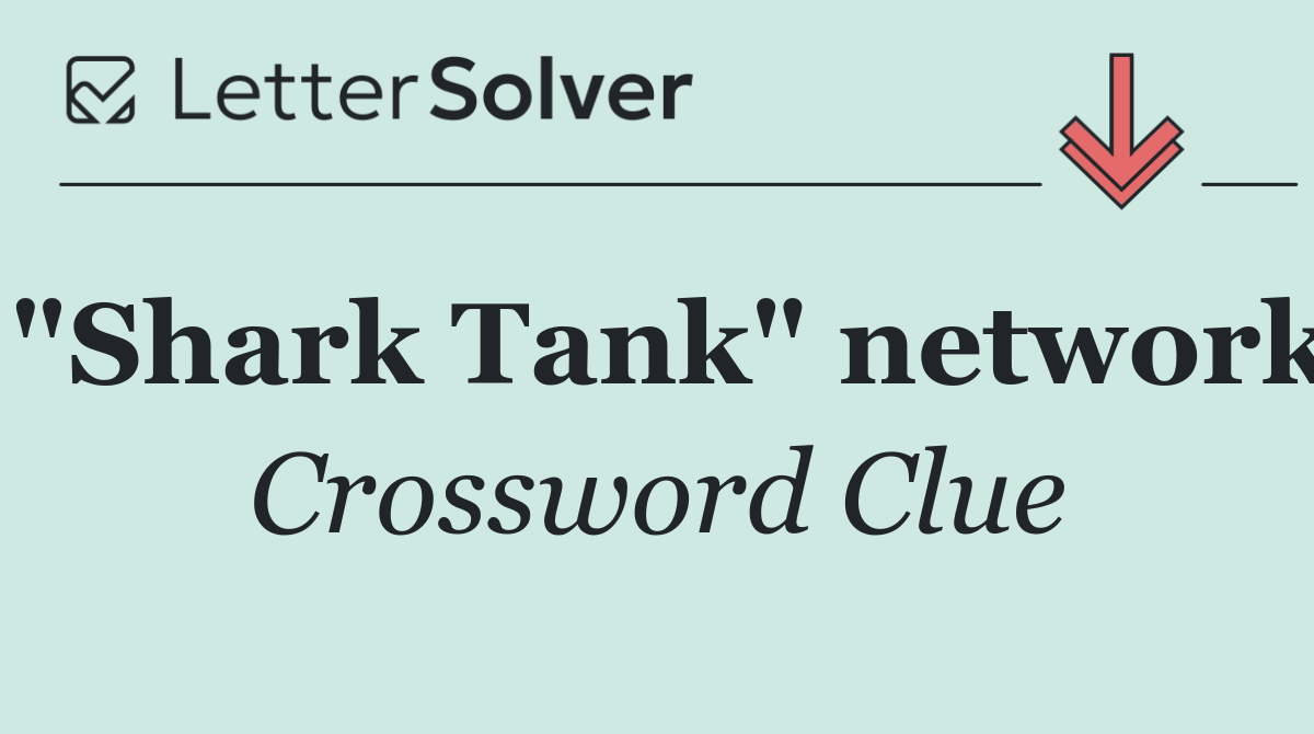 "Shark Tank" network