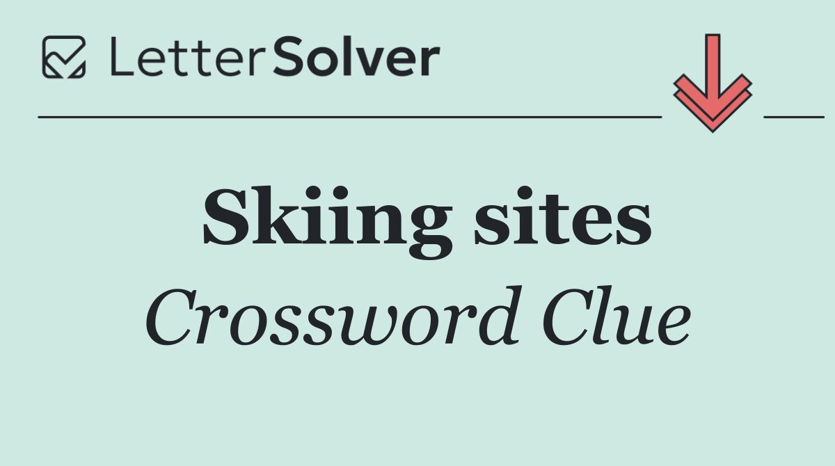 Skiing sites