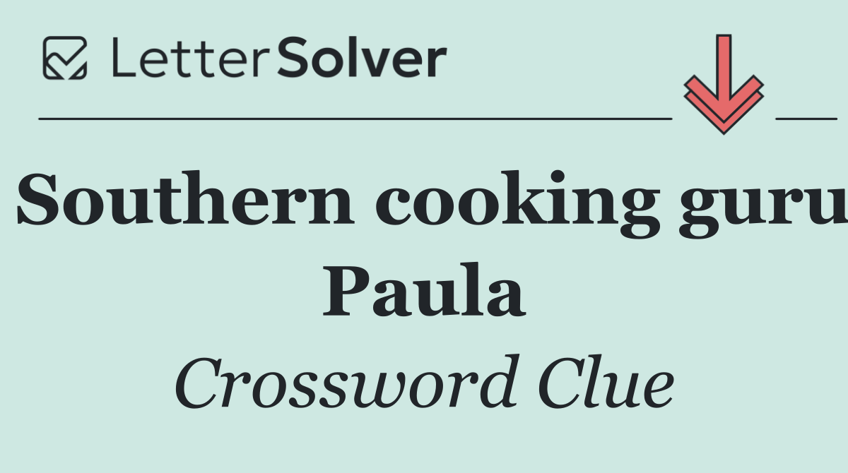 Southern cooking guru Paula
