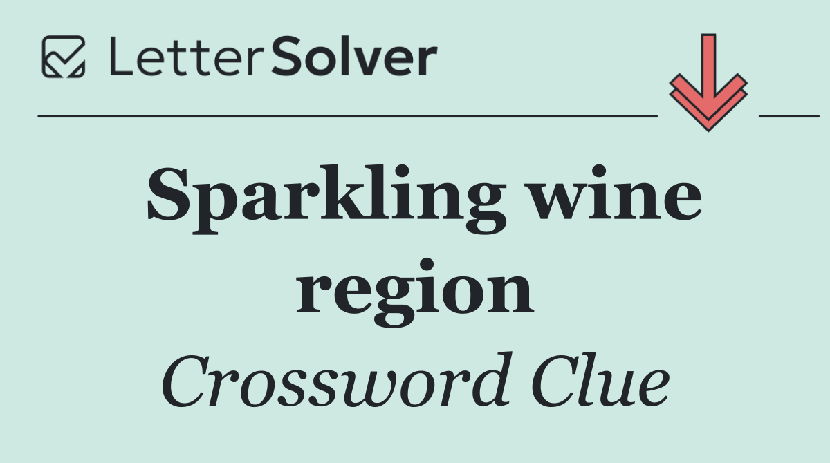 Sparkling wine region