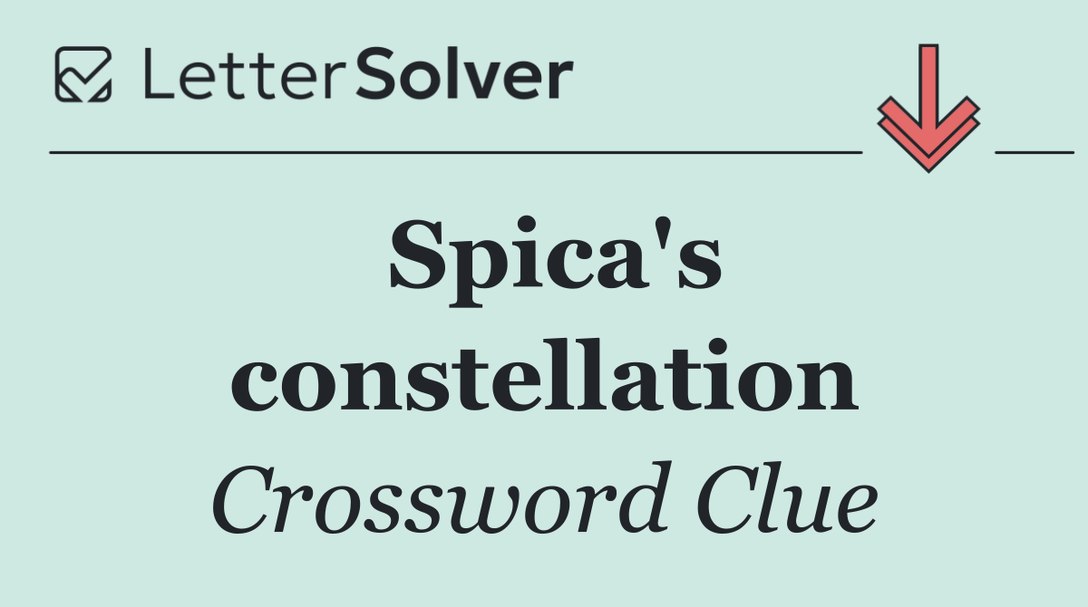 Spica's constellation