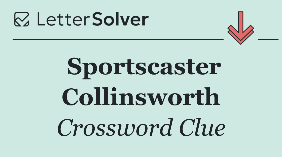 Sportscaster Collinsworth
