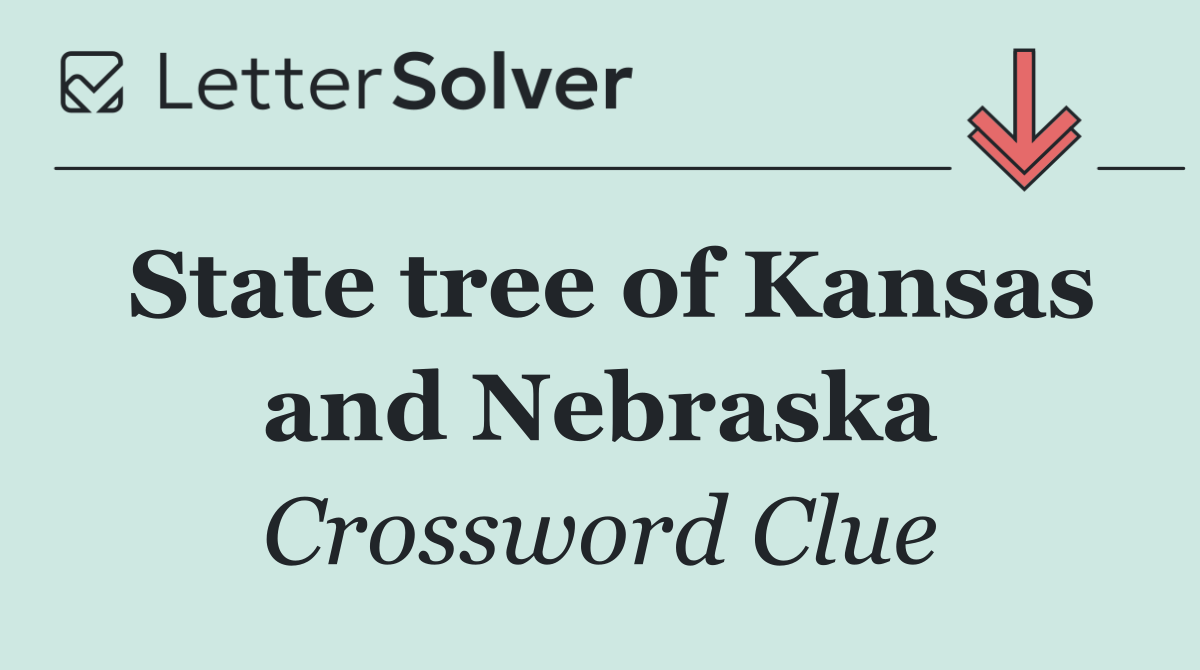 State tree of Kansas and Nebraska