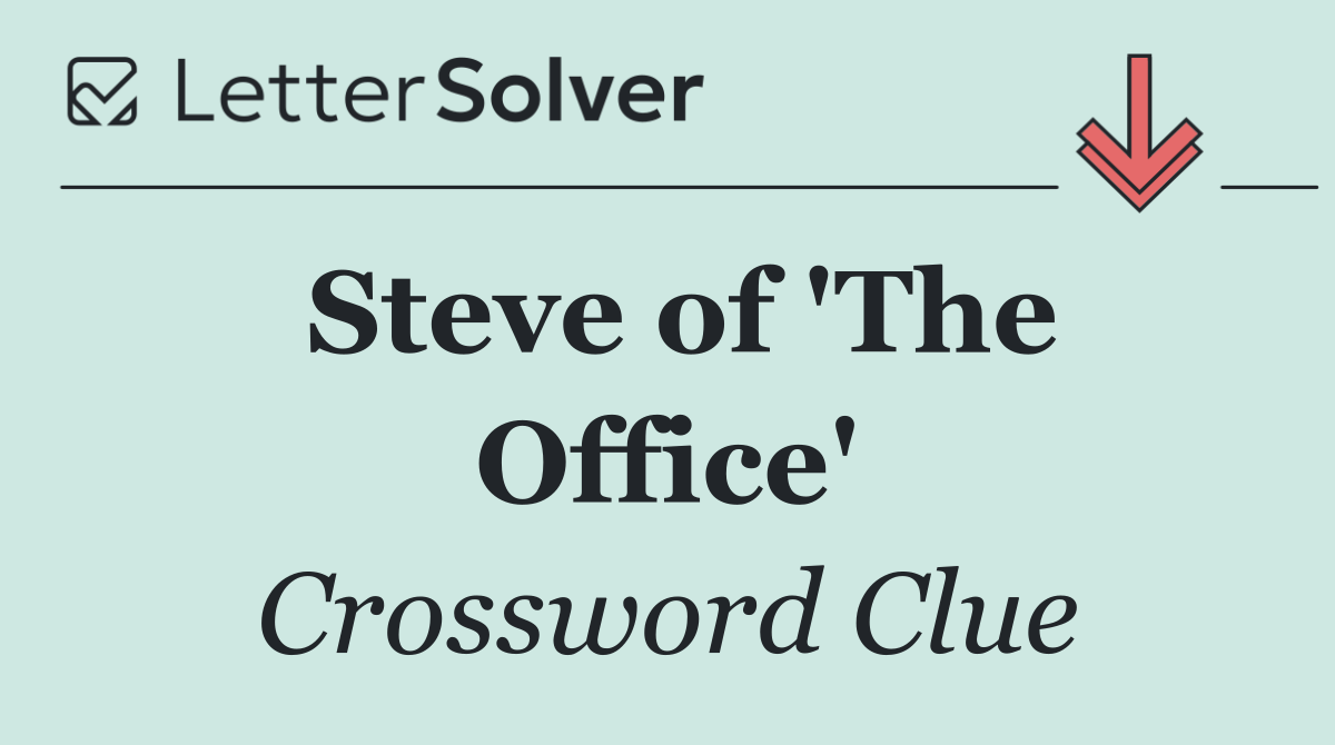 Steve of 'The Office'