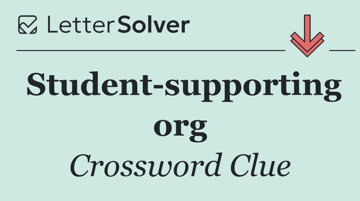 Student supporting org