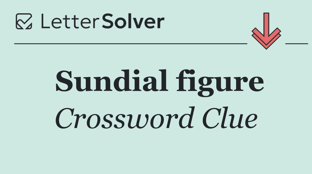 Sundial figure