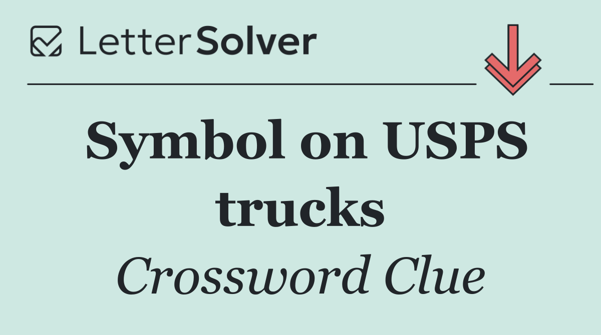 Symbol on USPS trucks