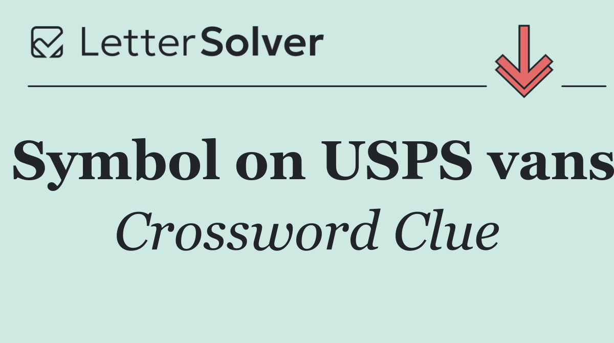 Symbol on USPS vans
