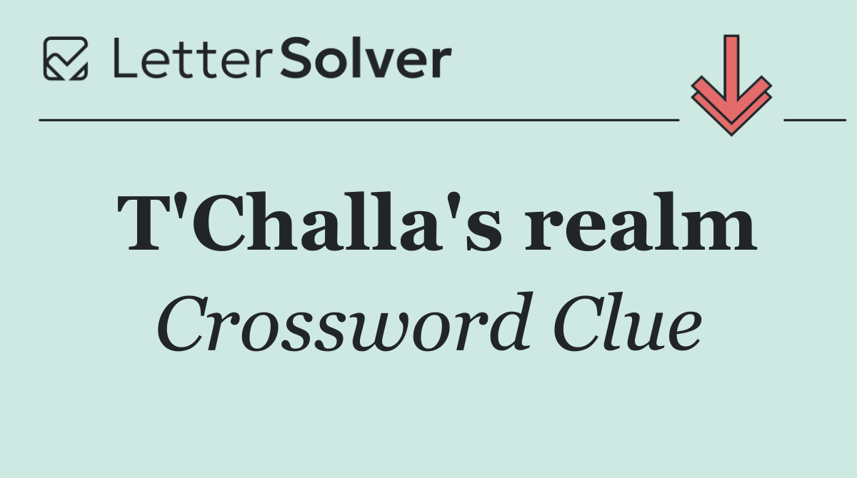 T'Challa's realm