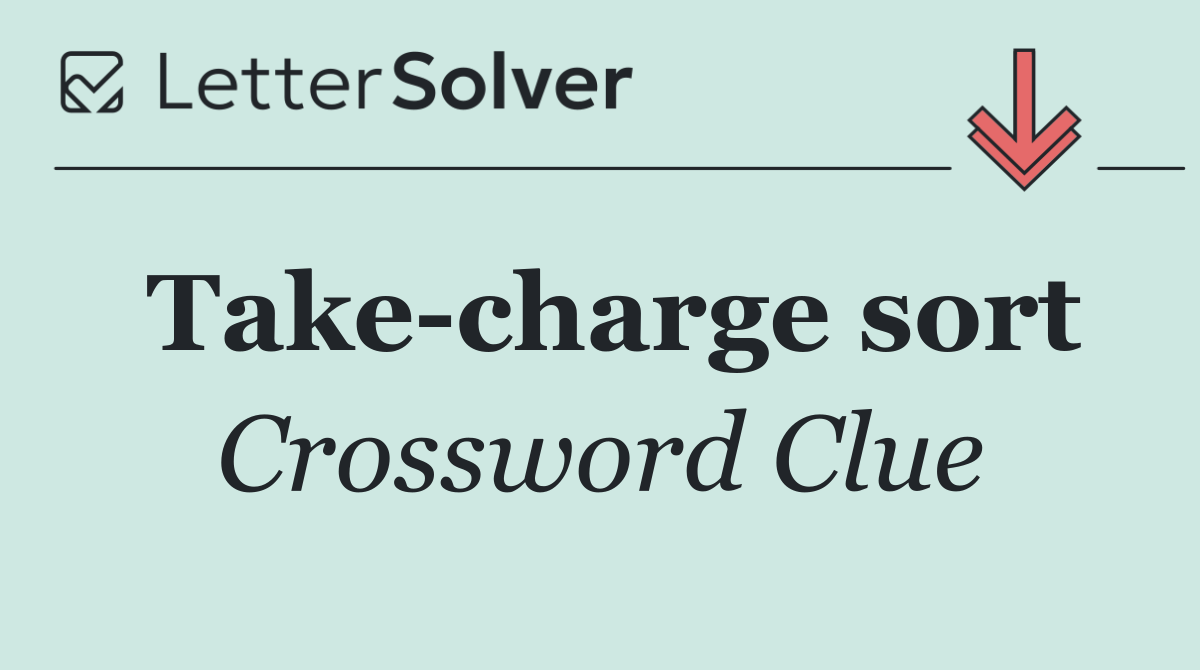 Take charge sort