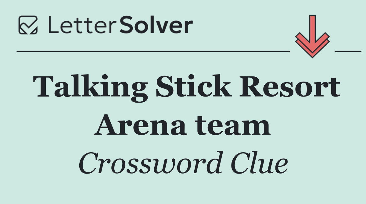 Talking Stick Resort Arena team