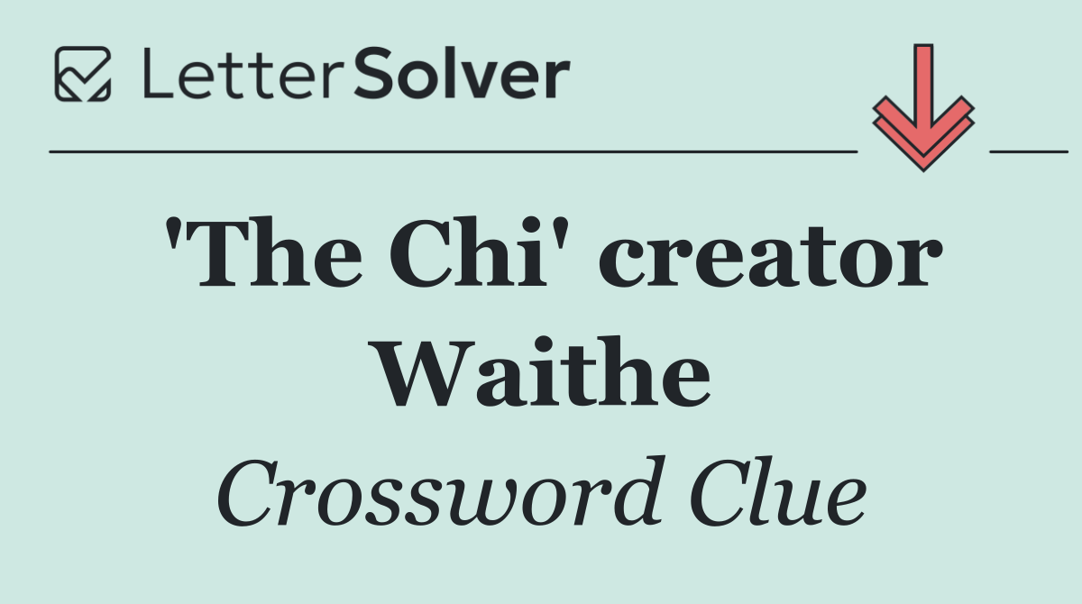 'The Chi' creator Waithe