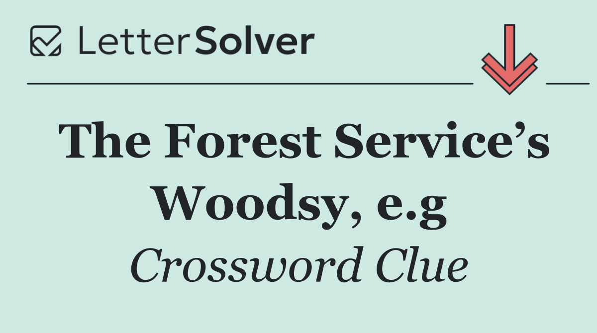 The Forest Service’s Woodsy, e.g