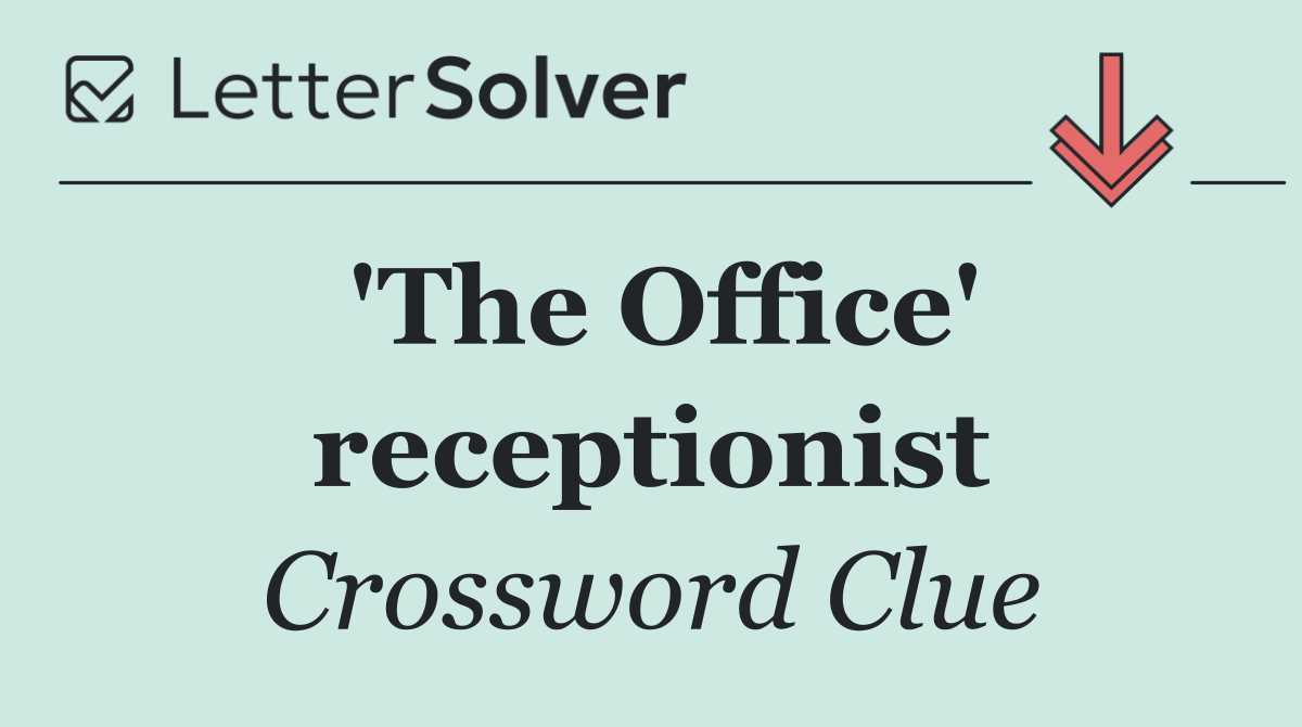 'The Office' receptionist