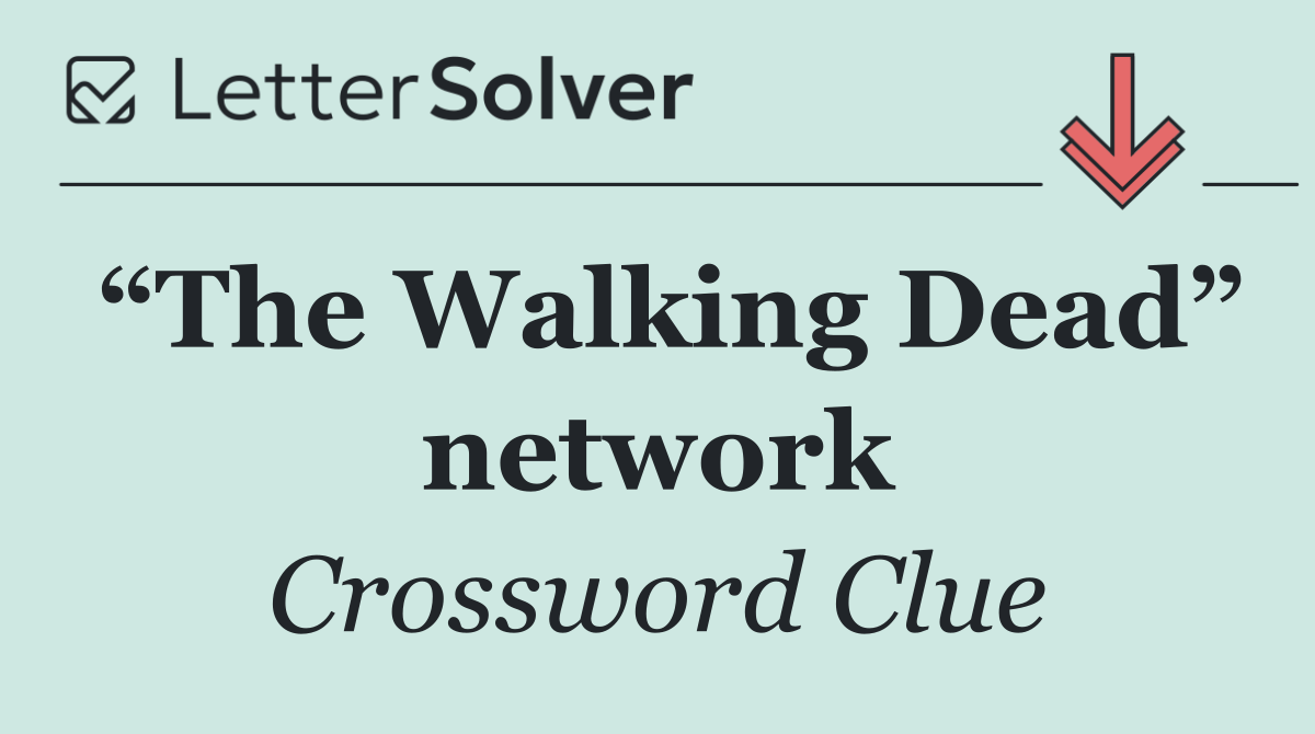 “The Walking Dead” network