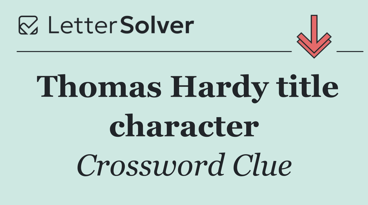 Thomas Hardy title character