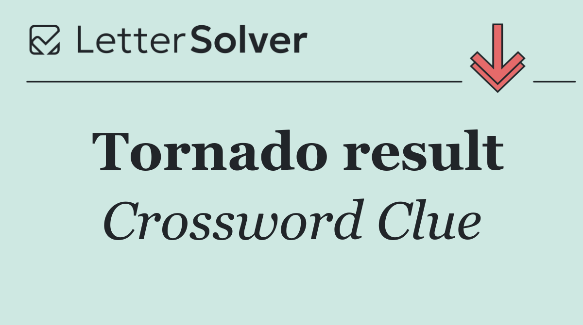 Tornado result
