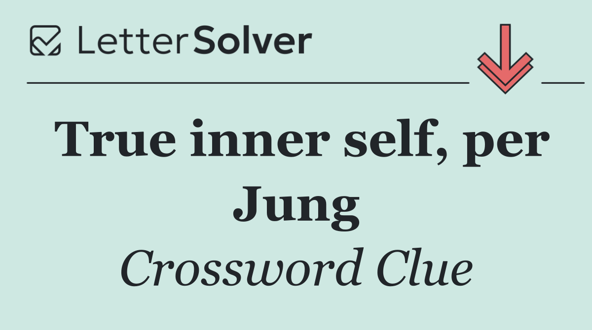 True inner self, per Jung