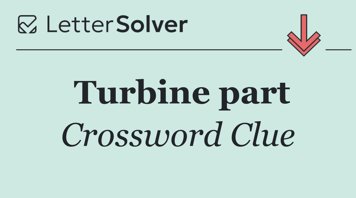 Turbine part