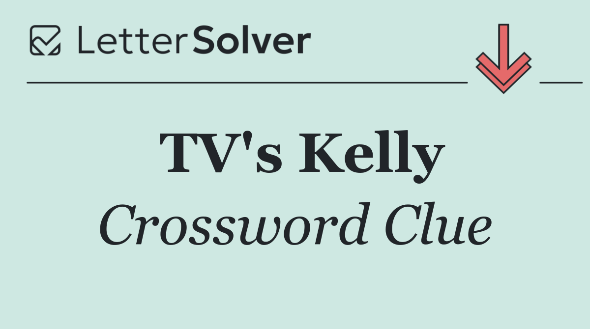 TV's Kelly