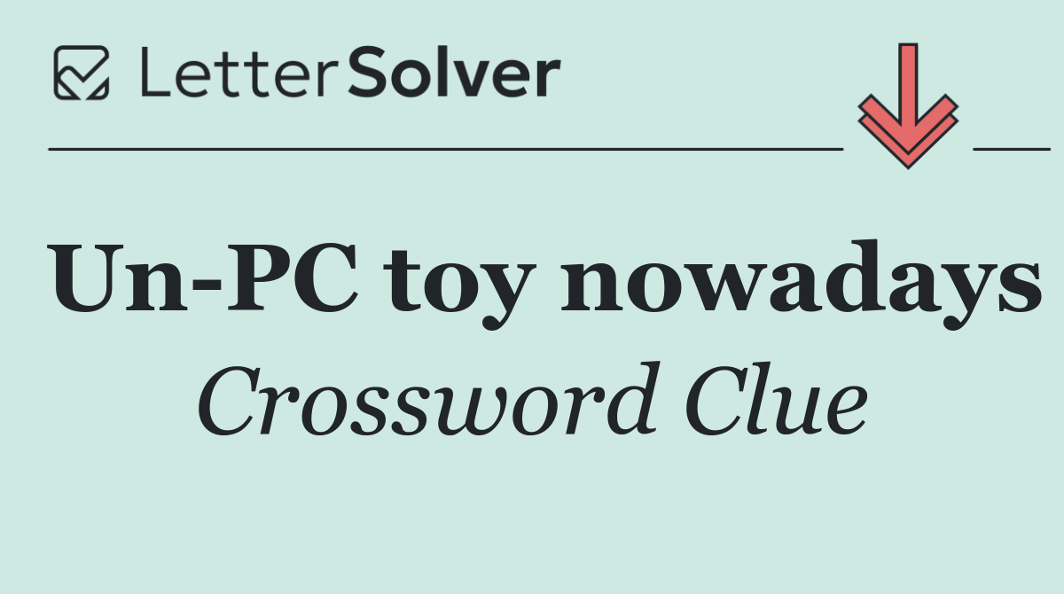 Un PC toy nowadays