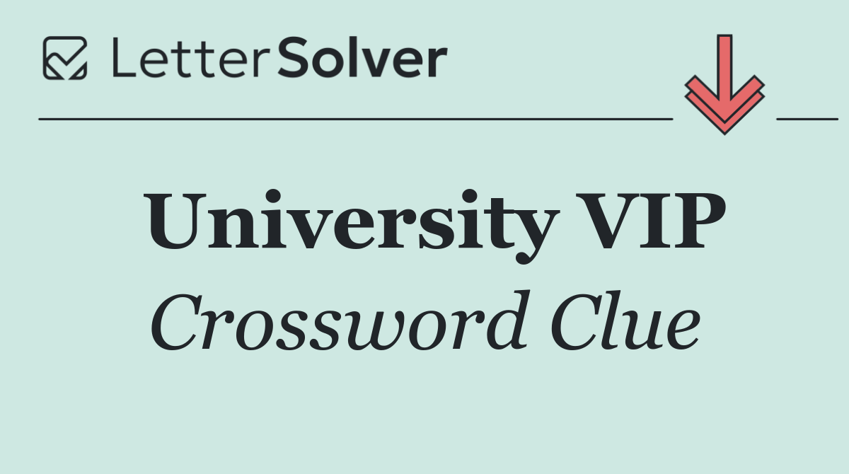 University VIP