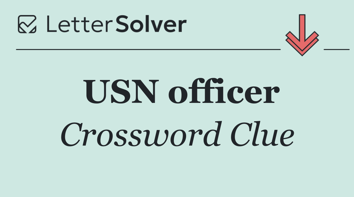 USN officer