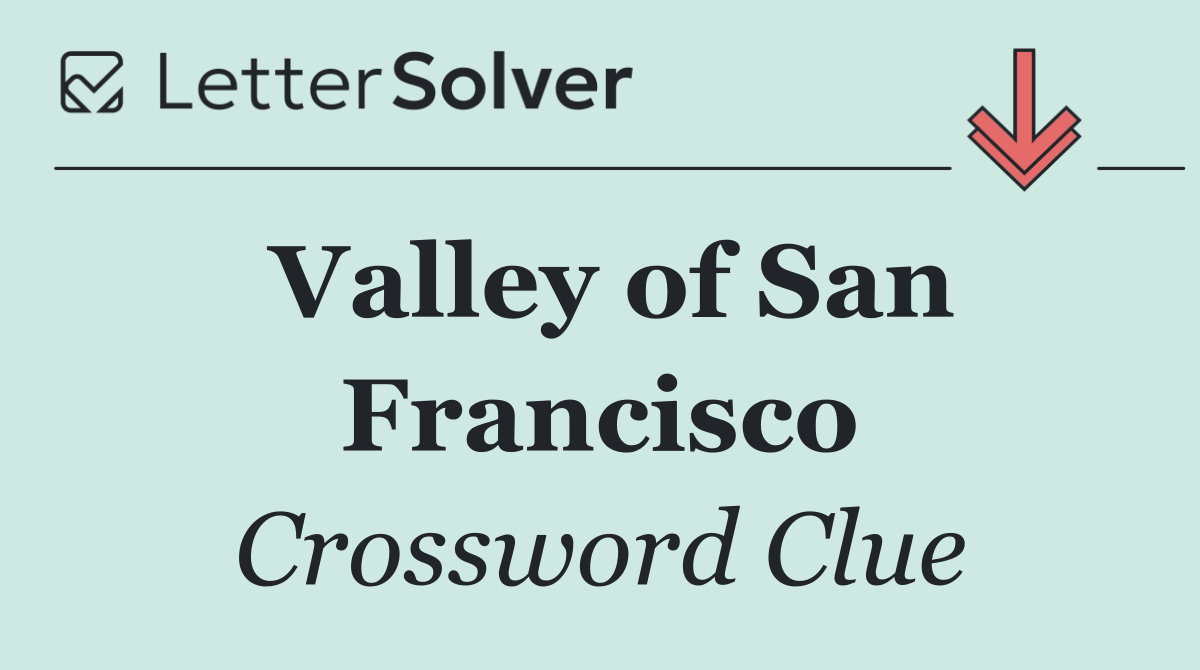 Valley of San Francisco