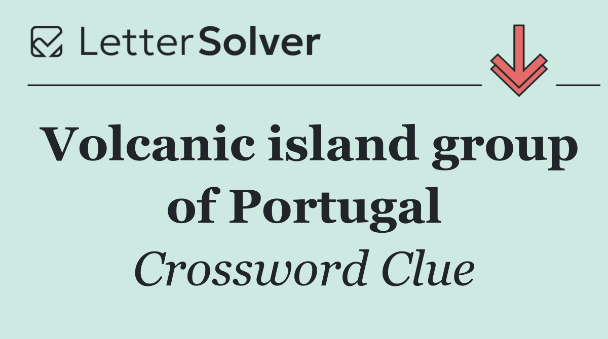 Volcanic island group of Portugal