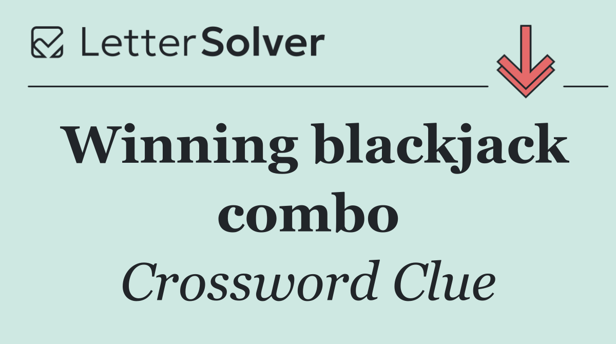 Winning blackjack combo