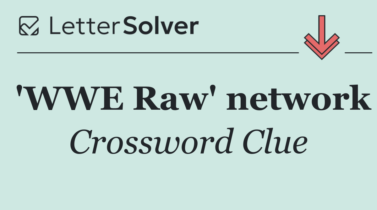 'WWE Raw' network