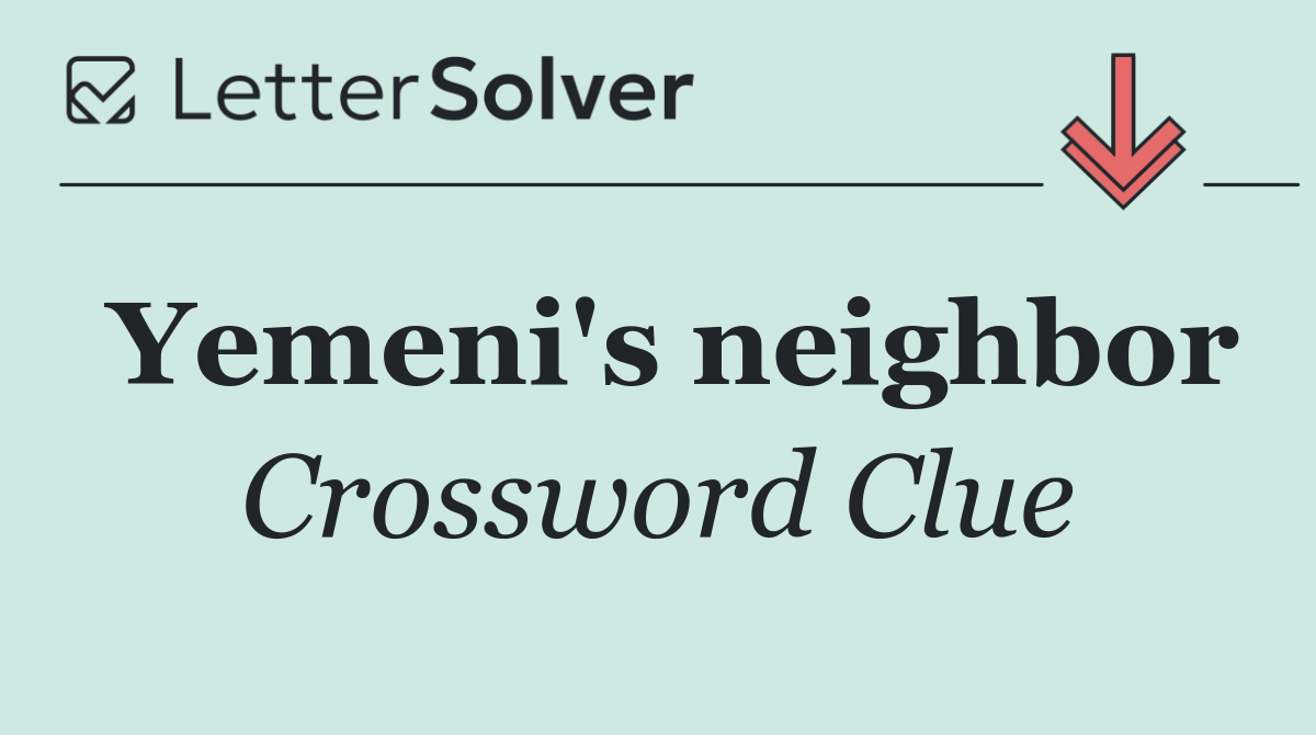 Yemeni's neighbor